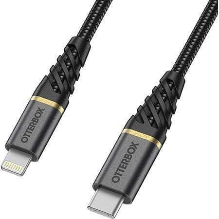 otterbox premium usb c to lightning cable 2 meters black