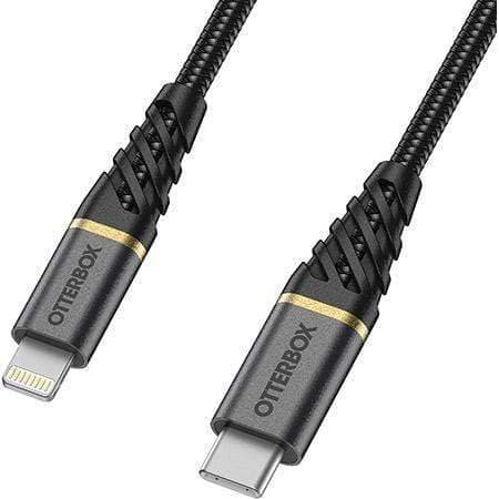 otterbox premium usb c to lightning cable 2 meters black