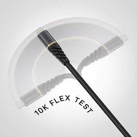 otterbox premium usb c to lightning cable 2 meters black
