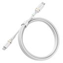 شاحن ايفون سريع مع كيبل بقوة 18 واط 1 متر أبيض اوتربوكس Otterbox White 1M 18W Fast Wall Charger Bundle