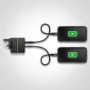 otterbox uk dual port fast wall charger 30w usb c 18w pd usb a 12w black