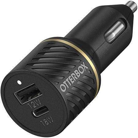 شاحن سيارة بمدخلين بقوة 30 واط Dual Port Fast Car Charger - OTTERBOX