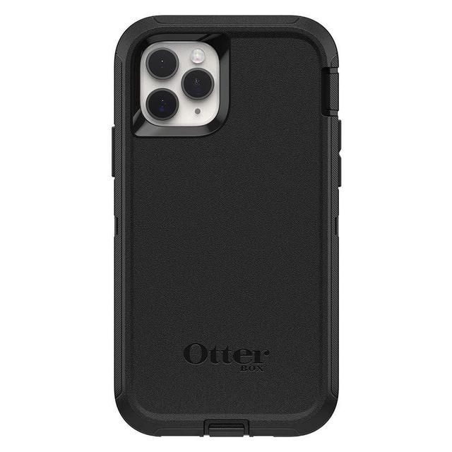 كفر حماية سيليكون لهاتف iphone 11 pro لون أسود Defender Series Screenless Edition Case for iPhone 11 Pro - OtterBox - SW1hZ2U6NTc3NTQ=