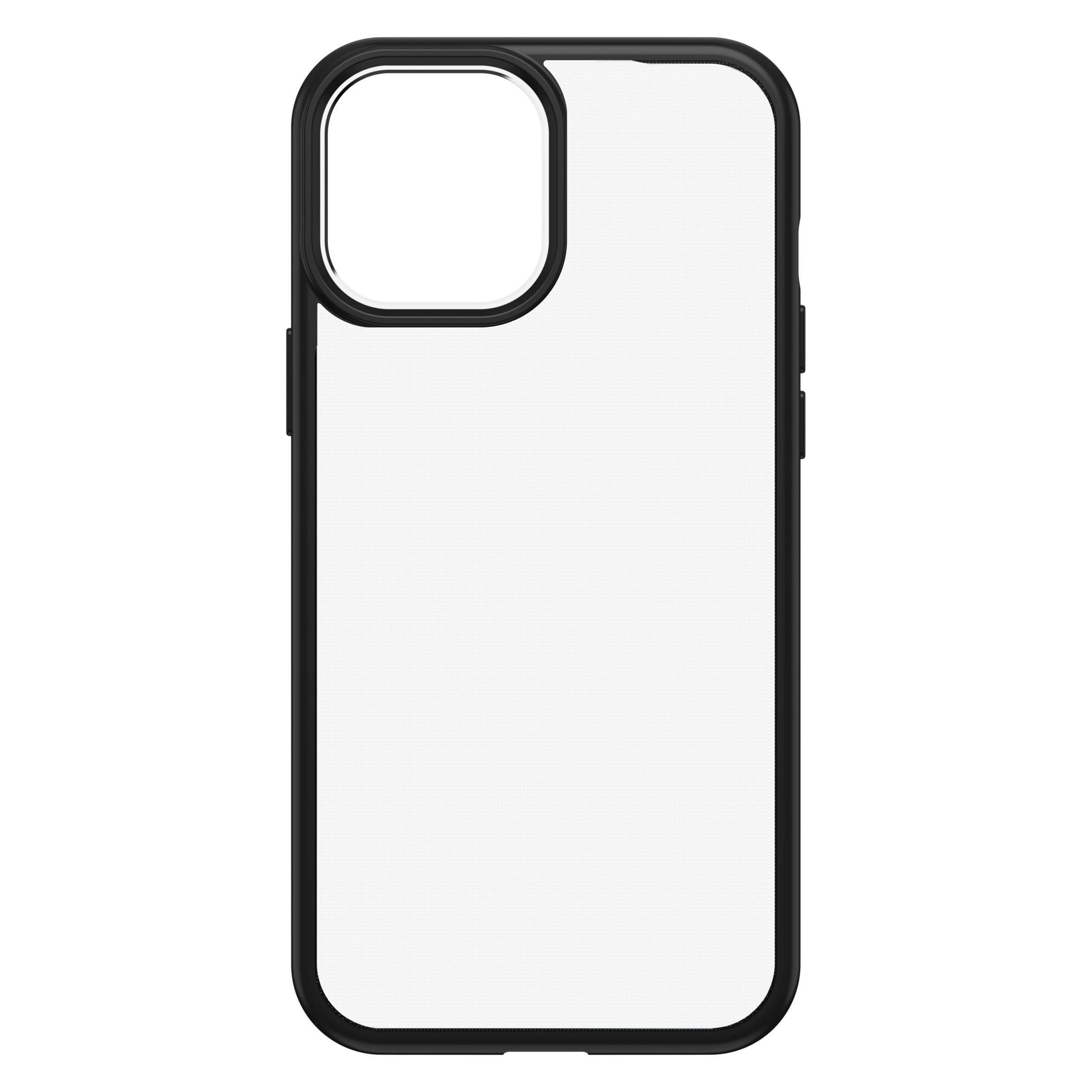 كفر OtterBox - Apple iPhone 12 Pro Max React Clear case - شفاف  إطار أسود