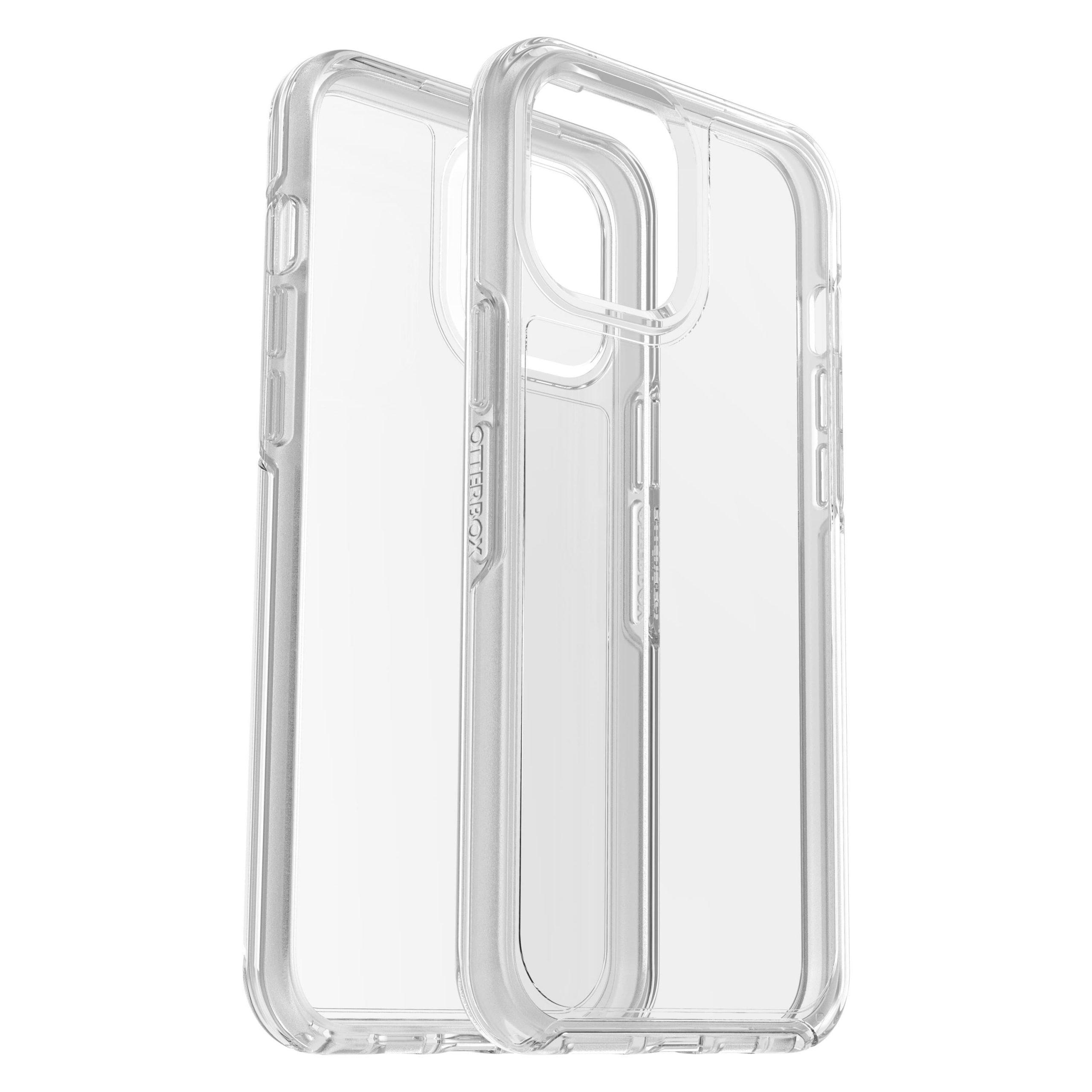 كفر وشاشة حماية OtterBox - Apple iPhone 12 Pro Max SYMMETRY Clear case + Screen Protector - شفاف