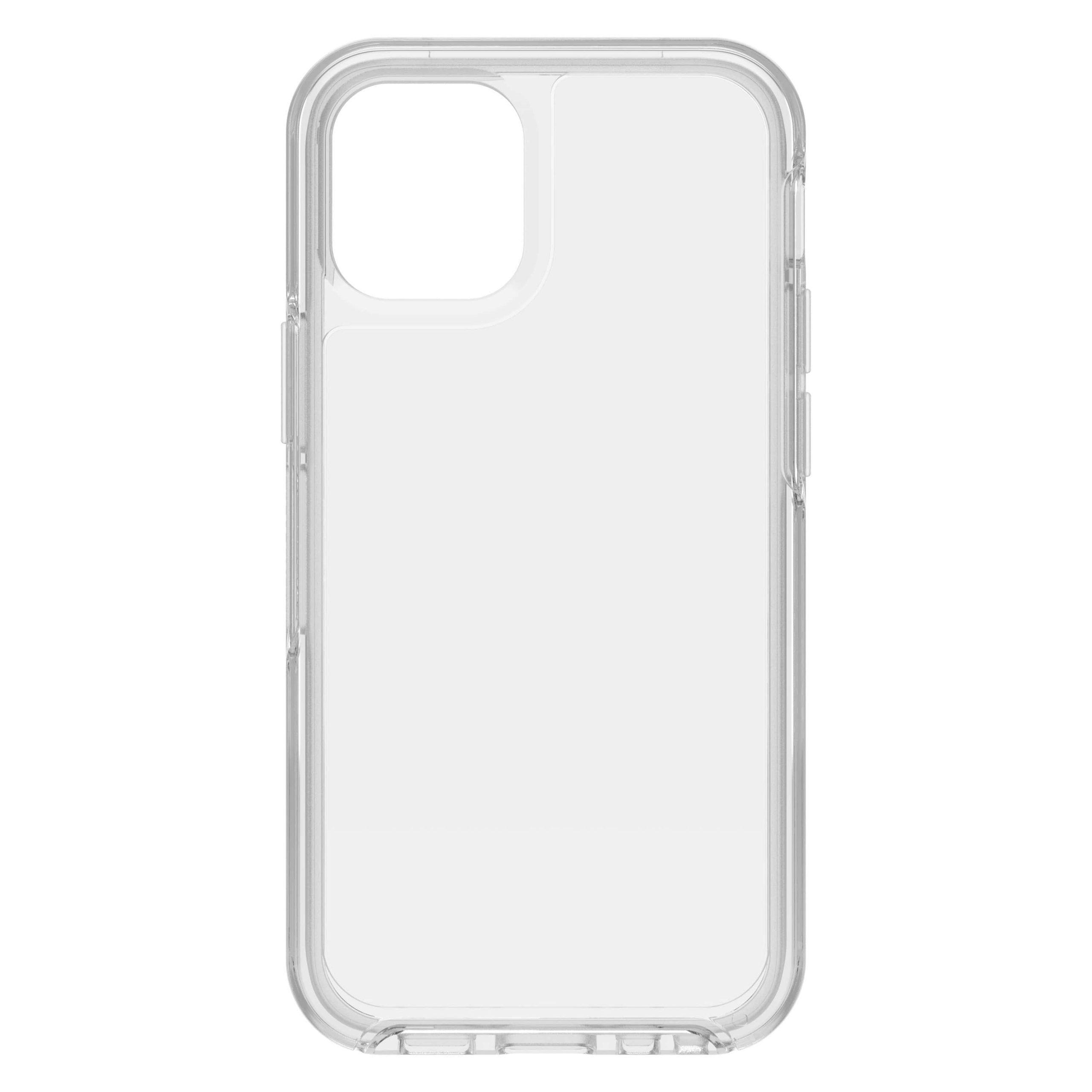 otterbox apple iphone 12 mini symmetry clear case slim and lightweight cover w military grade drop protection wireless charging compatible clear