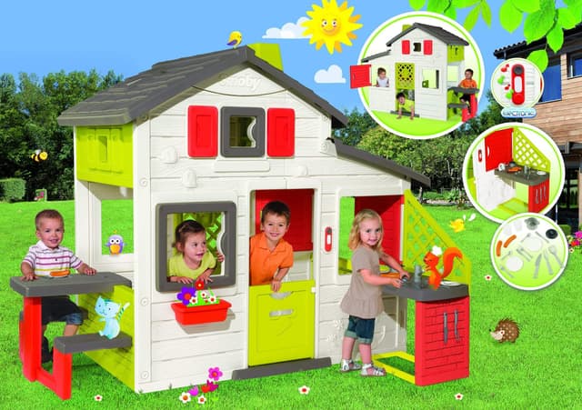 لعبة منزل الأصدقاء  Friends House Playhouse with kitchen