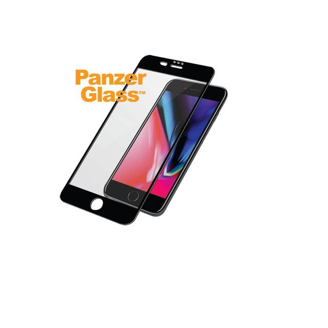 PanzerGlass panzer glass iphone 8 7 6s 6 case friendly jet black black - SW1hZ2U6MzM4NDc=