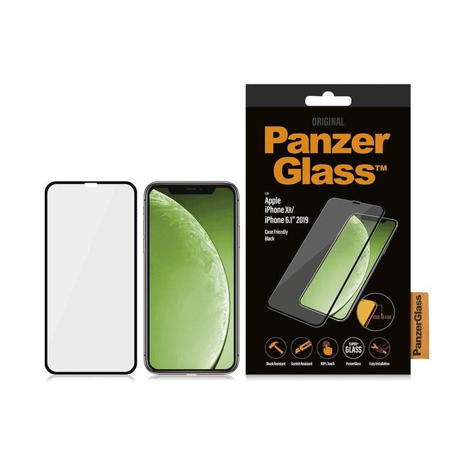 panzerglass edge to edge black frame screen protector for iphone 11 6 1 inch - SW1hZ2U6NTc5NzY=