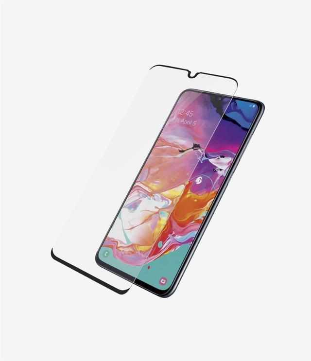 شاشة حماية اسود Samsung Galaxy A70 Screen Protector من PanzerGlass