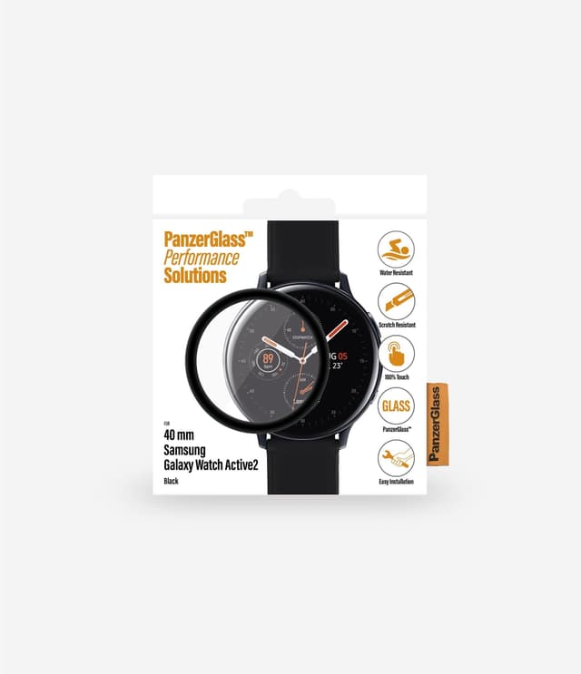 panzerglass samsung galaxy watch active 2 screen protector 40 mm clear