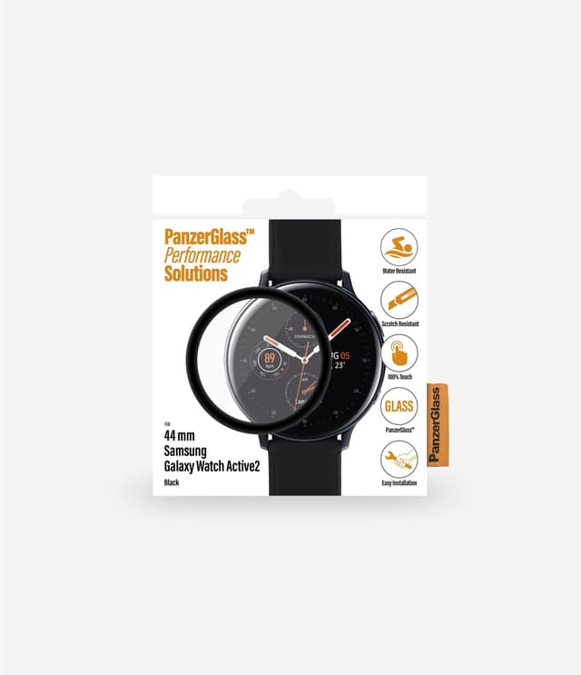panzerglass samsung galaxy watch active 2 screen protector 44 mm clear