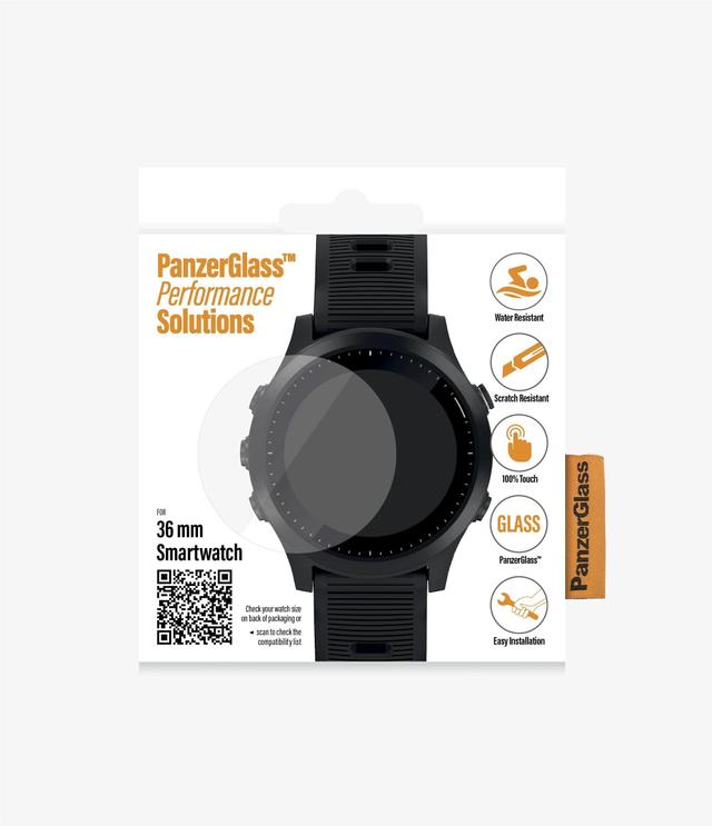 واقي شاشة للساعة الذكية Smart Watch Screen Protector 36 mm من PanzerGlass - SW1hZ2U6NTgwNzY=