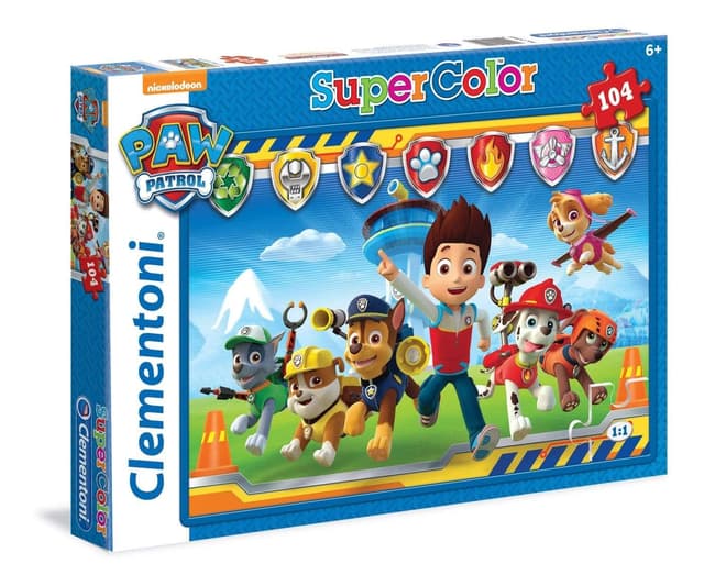 لعبة تطبيقات 104  قطعة CLEMENTONI - Paw Patrol