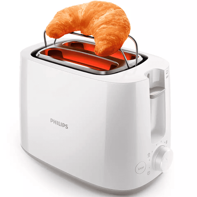 آلة تحميص الخبز 8 اعدادات philips daily collection toaster