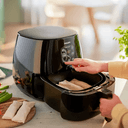 مقلاة هوائية فيليبس 1900 واط  إكس لارج أسود Philips Black Xl 1900 W Airfryer