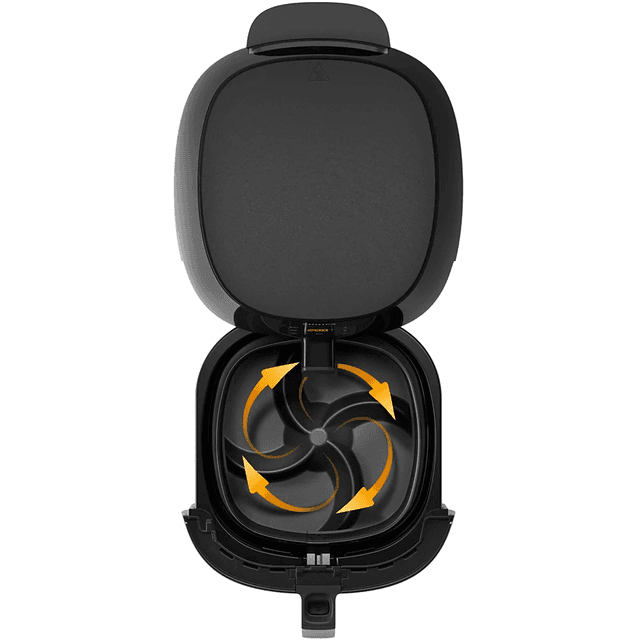 مقلاة هوائية فيليبس 1900 واط  إكس لارج أسود Philips Black Xl 1900 W Airfryer