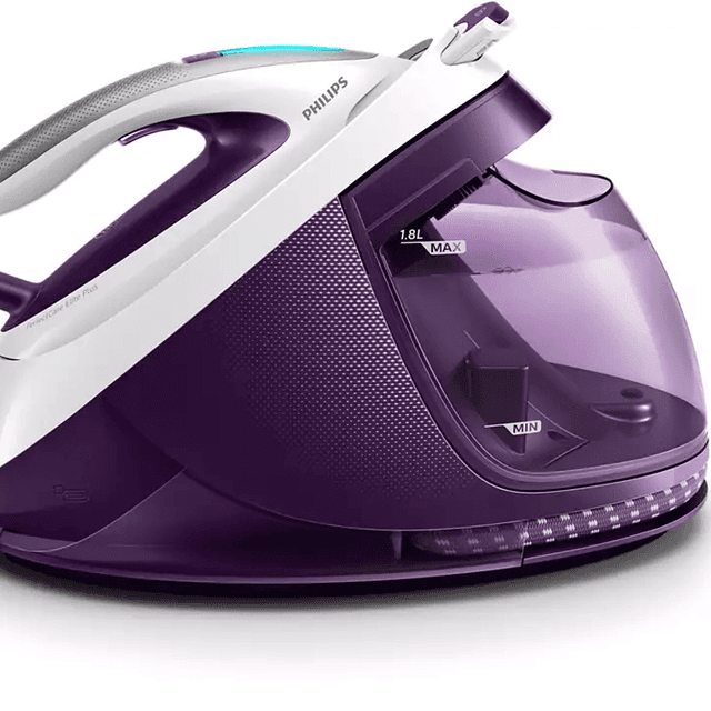 مكواة بخارية فيليبس بتقنية الحرارة الأوتوماتيكية لجميع أنواع الأقمشة 2700 واط 1.8 لتر Philips Steam Iron Optimal Temp 2700W - 1.8 Litre