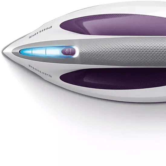 مكواة بخارية فيليبس بتقنية الحرارة الأوتوماتيكية لجميع أنواع الأقمشة 2700 واط 1.8 لتر Philips Steam Iron Optimal Temp 2700W - 1.8 Litre