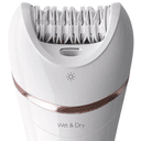 ماكينة حلاقة للجسم جاف ورطب سلسلة 8000 ملحقات عدد 9 فيليبس Philips 8000 Series Wet Dry Epilator