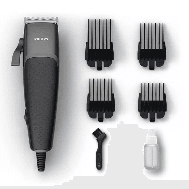 ماكينه حلاقه شعر راس طراز 3000 المنزلية سلكية شفرات ستانلس ستيل فيليبس Philips Stainless Steel Blades Wired 3000 Series Hairclipper