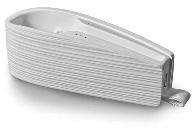 سماعة بلوتوث عازلة للضوضاء فوياجر ايدج من بلانترونيكس لون أبيض  Plantronics Voyager Edge Noise cancelling Bluetooth 