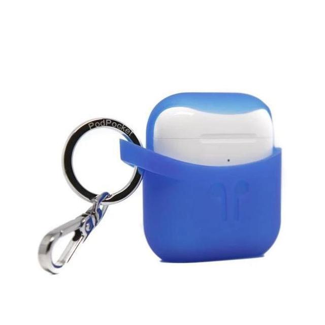 PodPocket pod pocket silicone case for apple airpod scoop collection dark blue - SW1hZ2U6NTgxNjc=