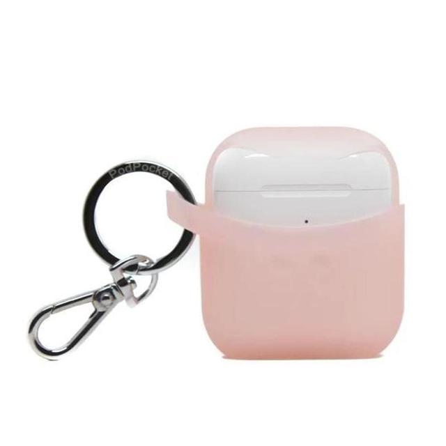 PodPocket pod pocket silicone case for apple airpod scoop collection pink - SW1hZ2U6NTgxNzg=