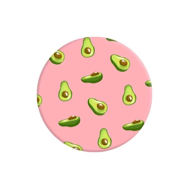 popsockets stand and grip avocados pink