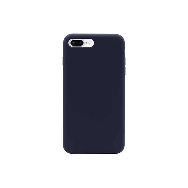 كفر ايفون 8 بلس سيليكون أزرق من بورودو Porodo Case for iPhone 8 Plus