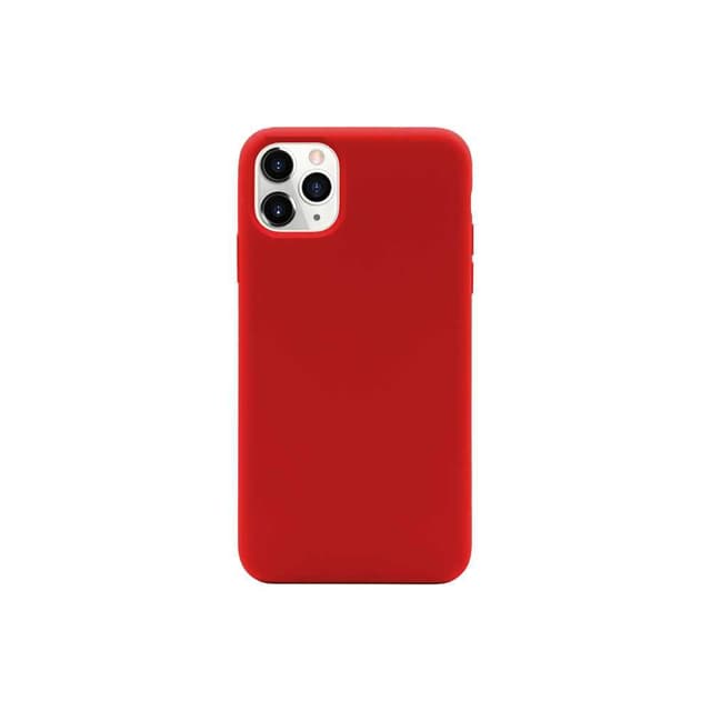 كفر ايفون 11 برو ماكس سيليكون أحمر من بورودو Porodo Case for iPhone 11 Pro Max