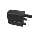راس شاحن ايفون بمنفذين 18 واط أسود بورودو Porodo Black 18W Dual Port Wall Charger