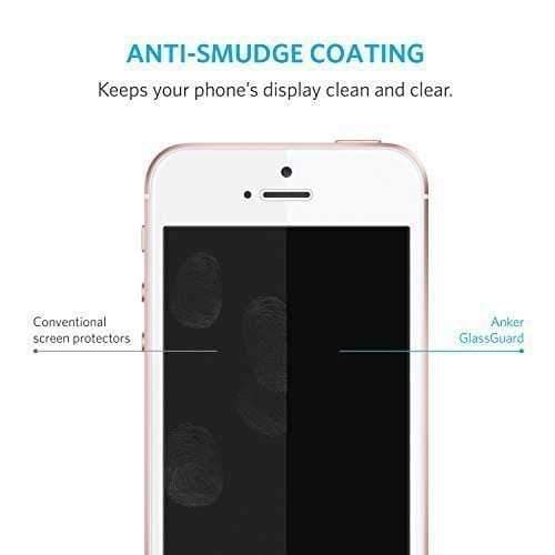 شاشة حماية ايفون 5 اس زجاج بورودو Porodo Glass Screen Protector for iPhone 5S