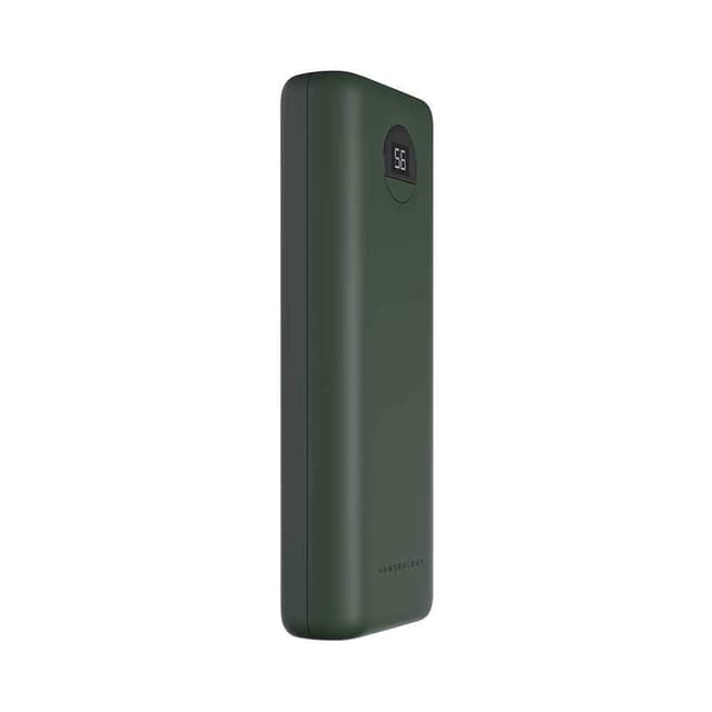 شاحن متنقل 20000 مللي أمبير 30 واط أخضر باورولوجي Power Bank 20000 MAh 30W Green Powerology