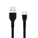 PROMATE 1.2m Data & charge USB-A to C cable with Fast Charging 2A BLACK - SW1hZ2U6ODE1MjE=