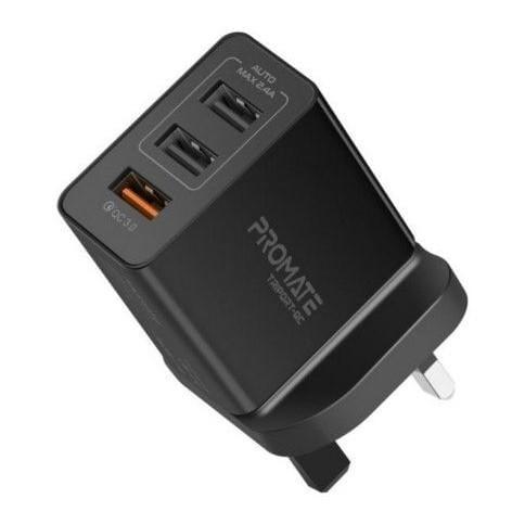 promate 30W Universal Qualcomm Quick Charging Wall Charger