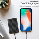 PROMATE POWER BANK TITAN-10C 10000 MAH ( BLACK )
