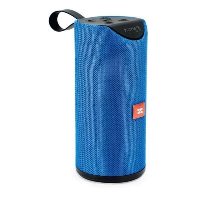 Promate Wireless Bluetooth Speaker with Mic, HD Sound, MicroSD Slot, AUX, 1200mAh Battery, Chill