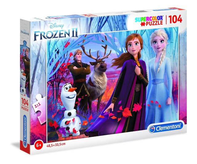PUZZLE super color disney frozen 2 puzzl 104pcs