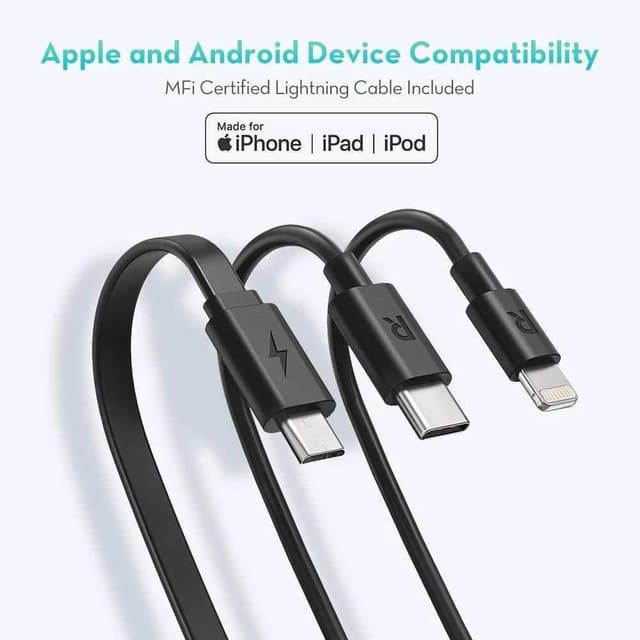 مجموعة شواحن راف باور 10×1 كل ماتحتاج إليه - 55698