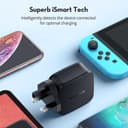 ravpower 4 port prime wall charger 40w black