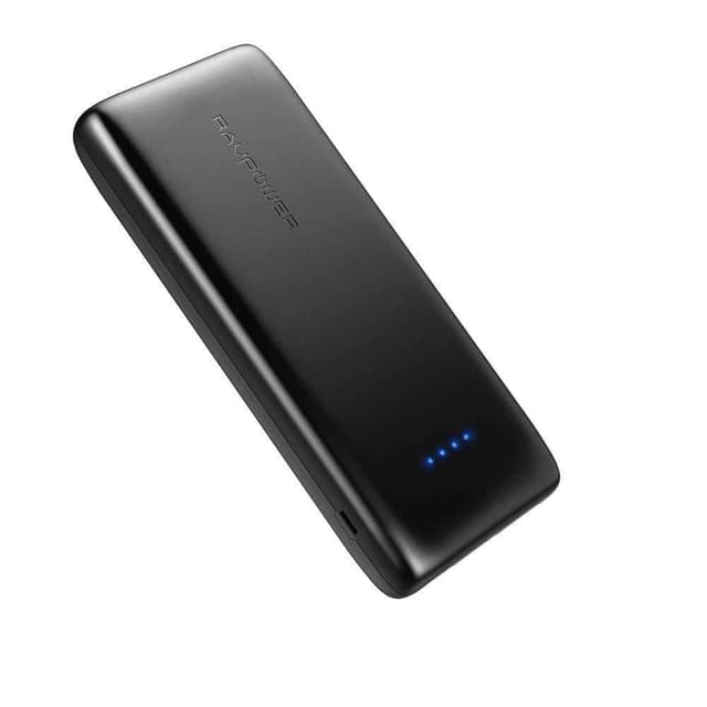 Ravpower 22000mah External Battery Pack With Triple Ismart 2.0 Usb Ports - Black