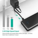 Ravpower 22000mah External Battery Pack With Triple Ismart 2.0 Usb Ports - Black