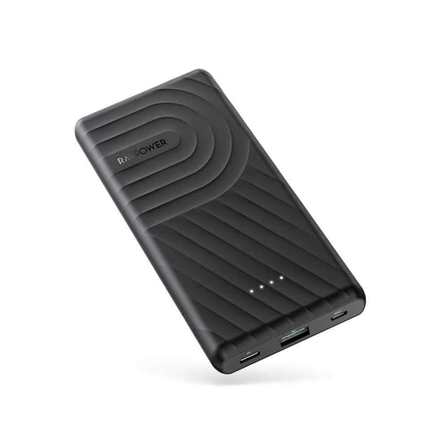 ravpower 2 port pd pioneer power bank 10000mah 18w black