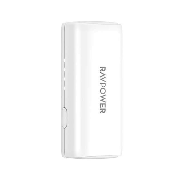 RAVPower Portable Power Bank 3350mAh with iSmart QC - White