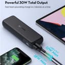 ravpower 2 port pd pioneer power bank 15000mah 30w black