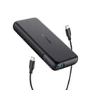 باور بانك 20000  mAh60 واط RAVPower 2-Port PD Pioneer Power Bank - أسود
