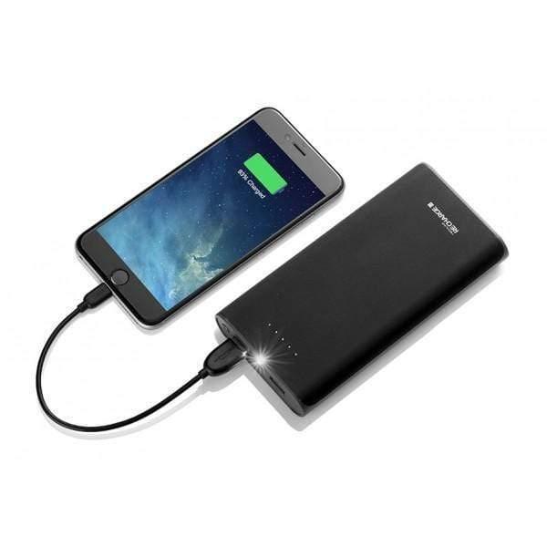 باور بانك 20000mAh بمخرجين Powerbank 2.4A Dual USB with Torch - RECHARGE - SW1hZ2U6MzQwMjM=