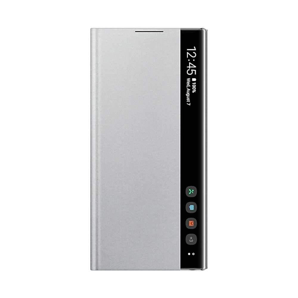 samsung galaxy note 10 5g clear view cover silver