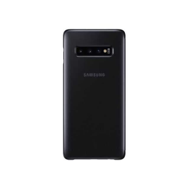 samsung galaxy s10 clear view standing cover black 1